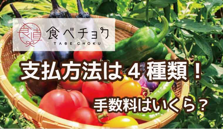 食べチョク-支払方法